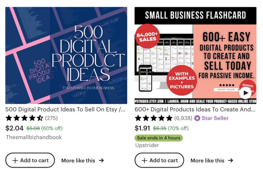 Best Digital Products to Sell on Etsy [New Research 2023]